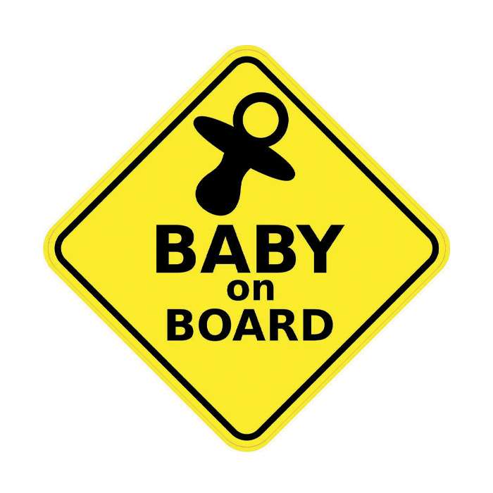 Autocolant "Baby on board"