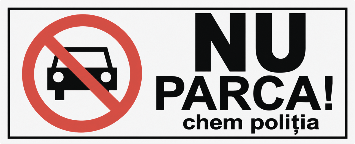 Nu parca! Chem poliția