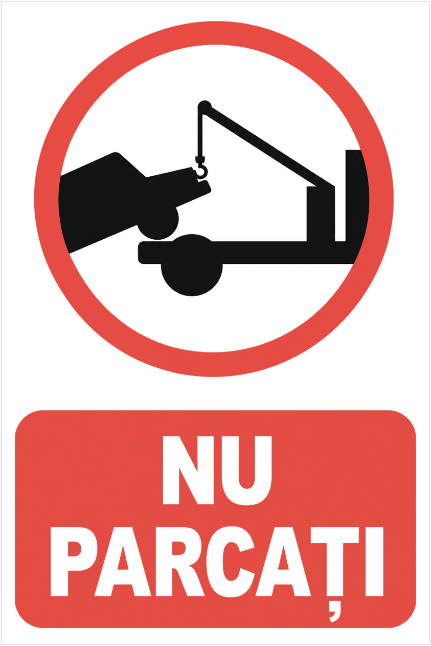 Парковка запрещена — вариант 3
